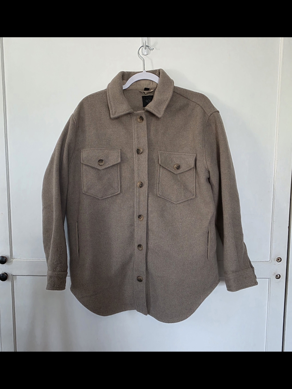 RDI oversized shacket size medium